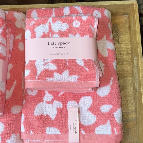 ♠️🎉HP🎉~KATE SPADE ♠️ NEW YORK Beautiful Bath Towel Set 🛀🏻NWT! - Picture 9 of 15